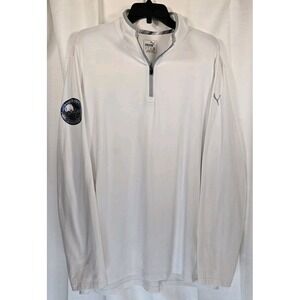 Puma 2019 Ryder Cup Las Vegas Mens Size XL White Pullover 1/4 Zip Oregon Montana